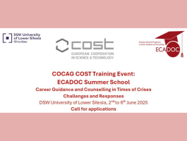 Call for Applications COCAG Traning Event Career Guidance and Counselling in Times of Crises Challenges and Responses