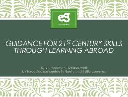 Results from IAEVG conference 2018 Guidance for 21st century skills through learning abroad